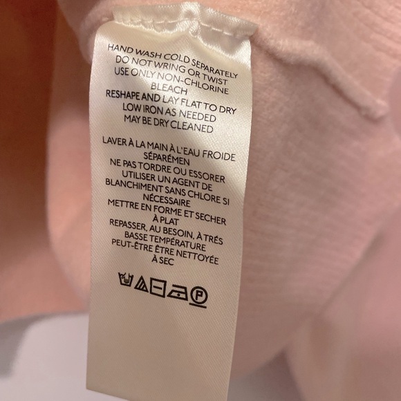 NWT Free People Women’s Luna Pullover Sweater in Pink Size Large - Picture 9 of 10